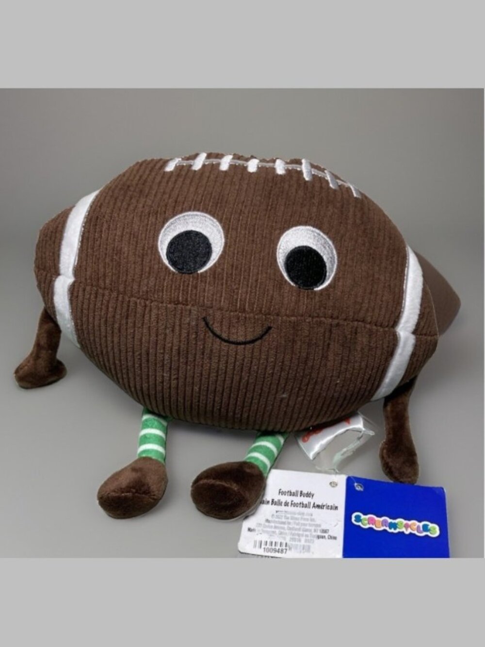 iScream Football Buddy Screamsicle Mini Plush Brown Sports Stuffed Toy 6 Inch